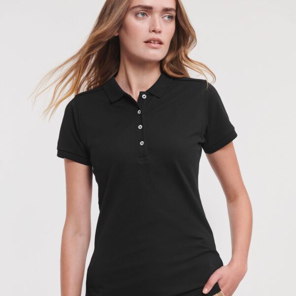 Ladies' Fitted Stretch Polo Thumbnail