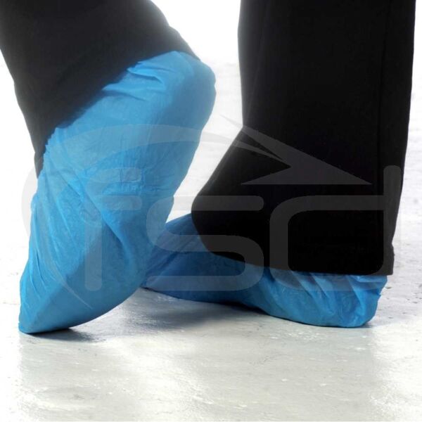 Disposable Overshoes - Pack of 100 (50 Pairs) Thumbnail
