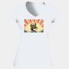 Softstyle® Ladies' V-Neck T-Shirt Thumbnail